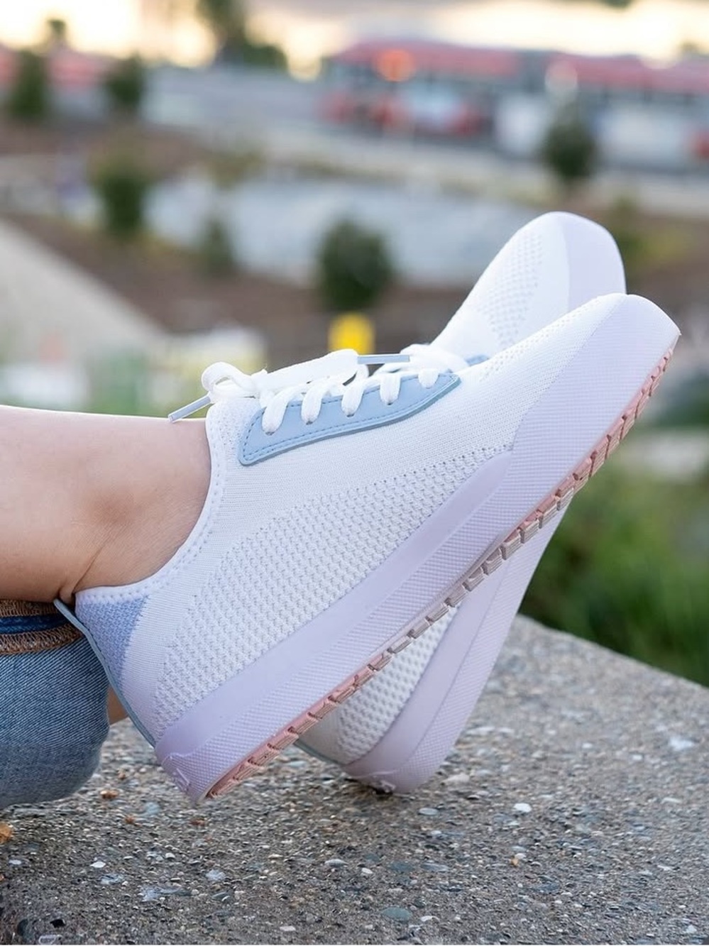 Vessi Women’s Weekend Sneakers Sz 8 Venice White Classic Court Shoe Comfort